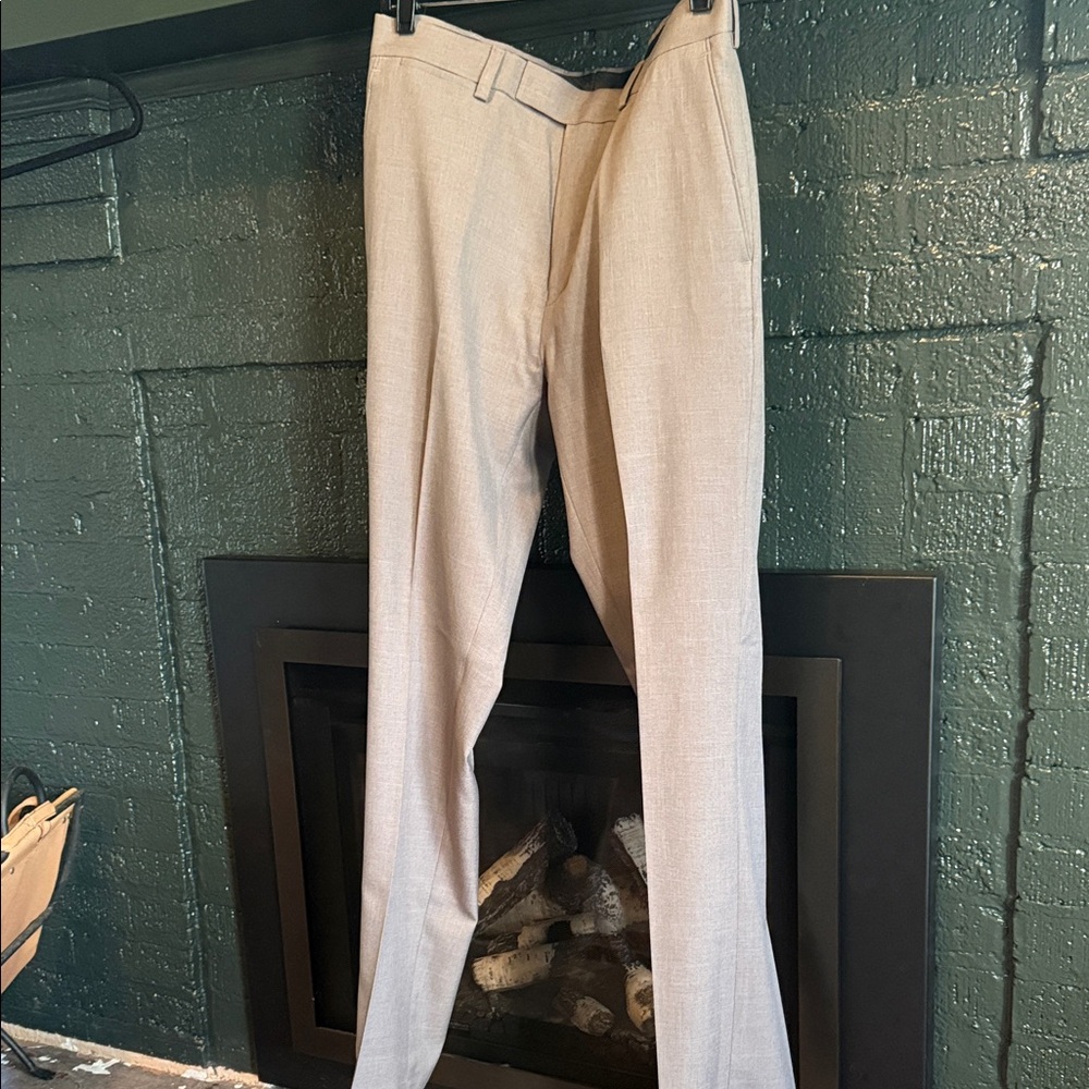 Louis Raphael Tailored Grey Dress Pants 34 x 34